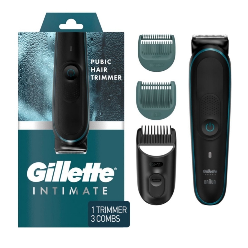 Gillette electric pubic and body trimmer